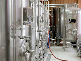 Interior of a manufacturing plant